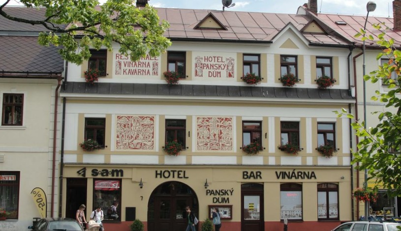 Hotel PANSKÝ DŮM  Nové Město na Moravě